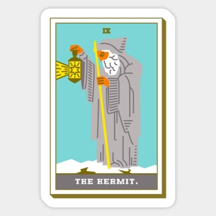 IX - The Hermit - Tarot Card Sticker